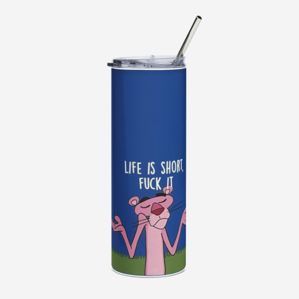 Pink Panther F*ck It - Tumbler Bottle 20 Oz